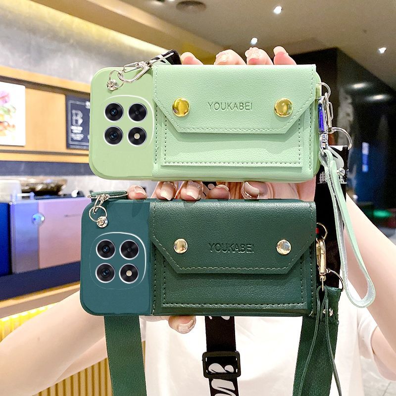 เคสโทรศัพท์สะพายข้าง Red Rice note14pr