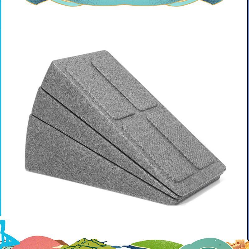 Squat Wedge Block ปรับลื่น Squat Ramp Wedge Calf Stretcher Slant Board Strength สําหรับ Squat และ De