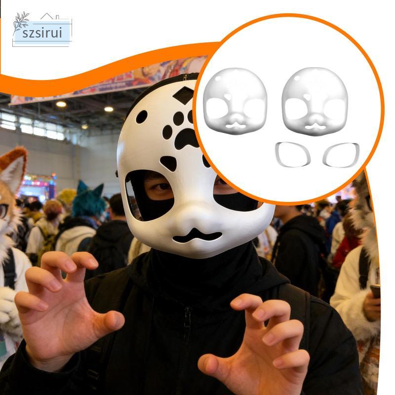 [szsirui] Fursuit Head Base Ideal Craft Fursuit Mask สําหรับผู้ใหญ่ฐานฮาโลวีนและซ็อกเก็ตตา