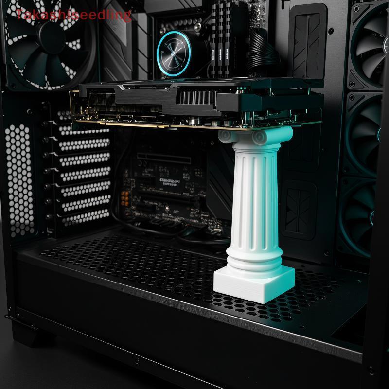 (Takashiseedling) 3D พิมพ์คอลัมน์โรมัน GPU รองรับขาตั้งปรับความสูง Anti-Drop เครื่องมือ-ฟรีติดตั้งสํ