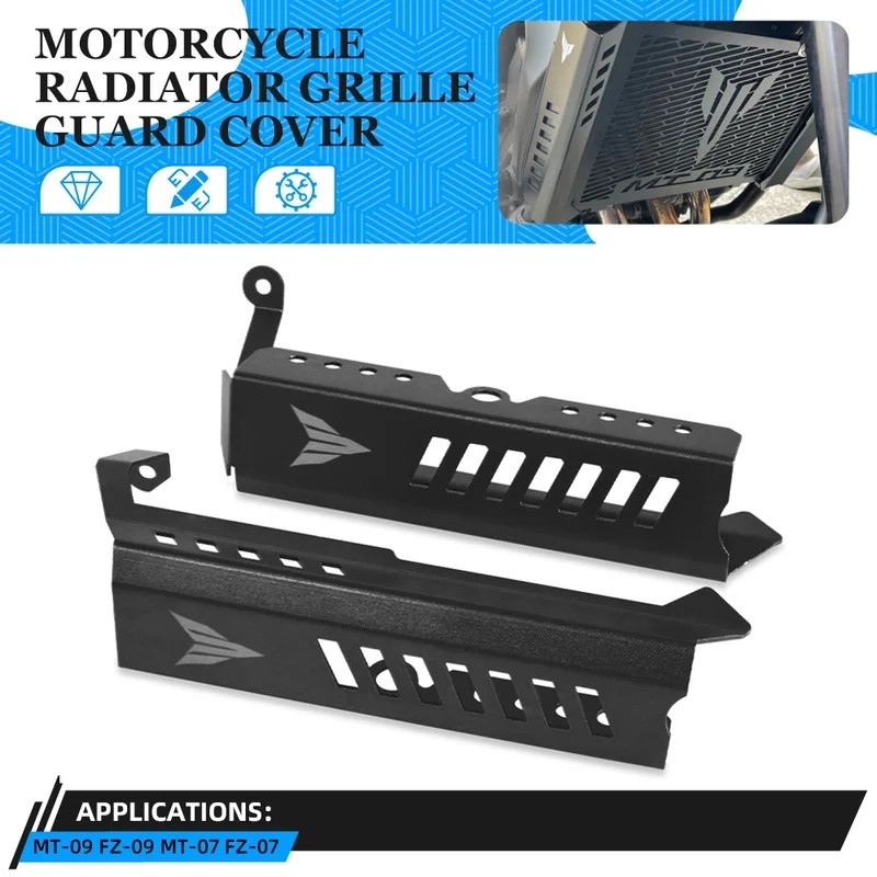 FZ07 หม้อน้ํา Grille Guard Grill ด้านข้างป้องกันรถจักรยานยนต์สําหรับ Yamaha FZ-07 fz07 FZ 07 2014 20