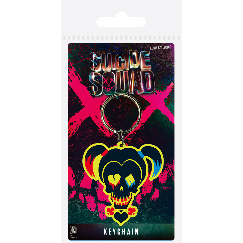 DC Comic Suicide Squad Suicide Squad X Task Force อย่างเป็นทางการของแท้พวงกุญแจ Merchandise