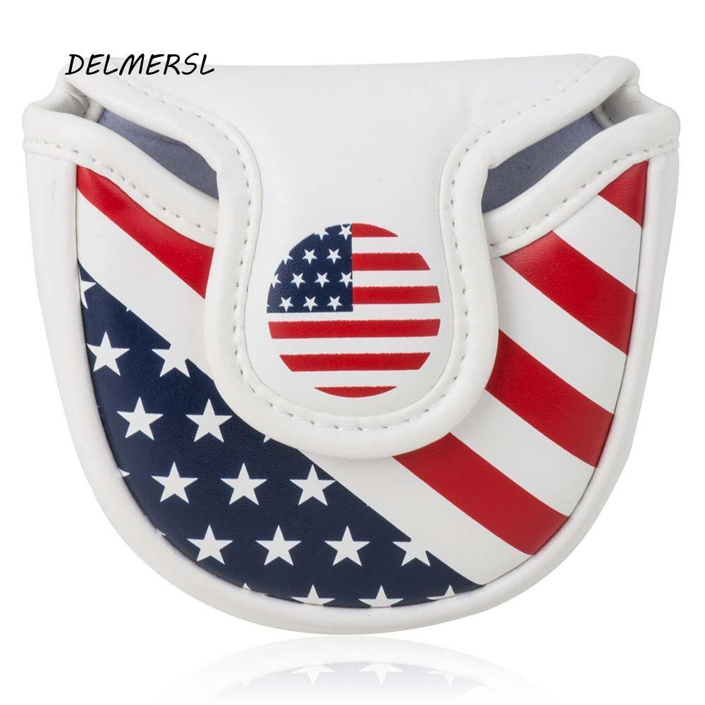 DELMERSL Golf Mallet Putter Cover Putter Golf Putter Cover Golf Training Equipment Protective Cover 