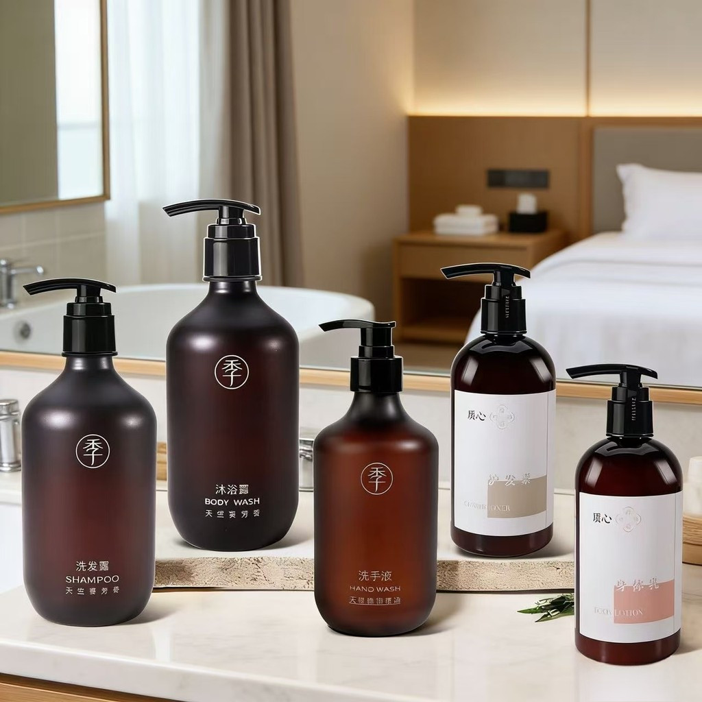 JI Hotel Shampoo/Conditioner/เจลอาบน้ํา/โลชั่นบํารุงผิว/ซักมือ/โรงแรม ชนิดเดียวกัน