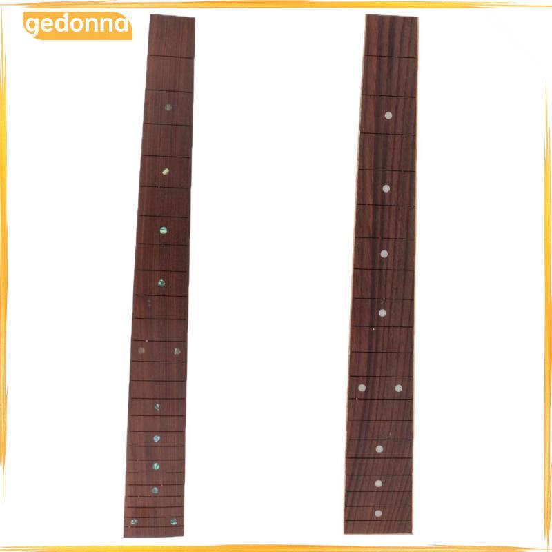 [gedonna] 19/24 Fret Rosewood Fret Board Fingerboard สําหรับกีตาร์คอ Luthier วัสดุ
