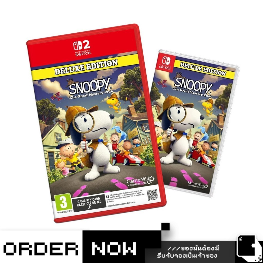 พร้อมส่ง Nintendo Switch™ NS2 / NSW Snoopy & The Great Mystery Club (By ClaSsIC GaME