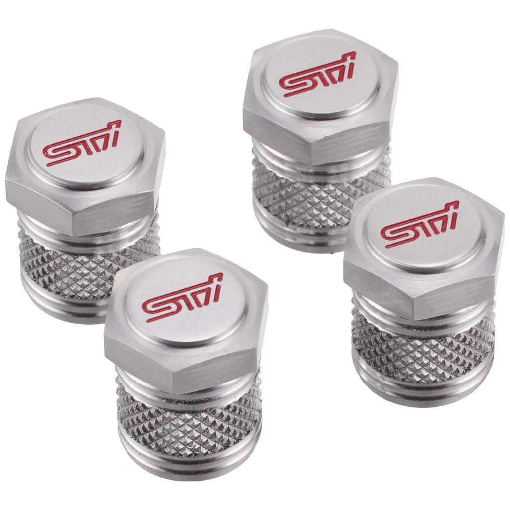 ชุดจุ๊บลมล้อ STI ของแท้ Subaru สำหรับ BRZ รหัส ST28102ST030 | Subaru Genuine BRZ STI Valve Cap Set, 
