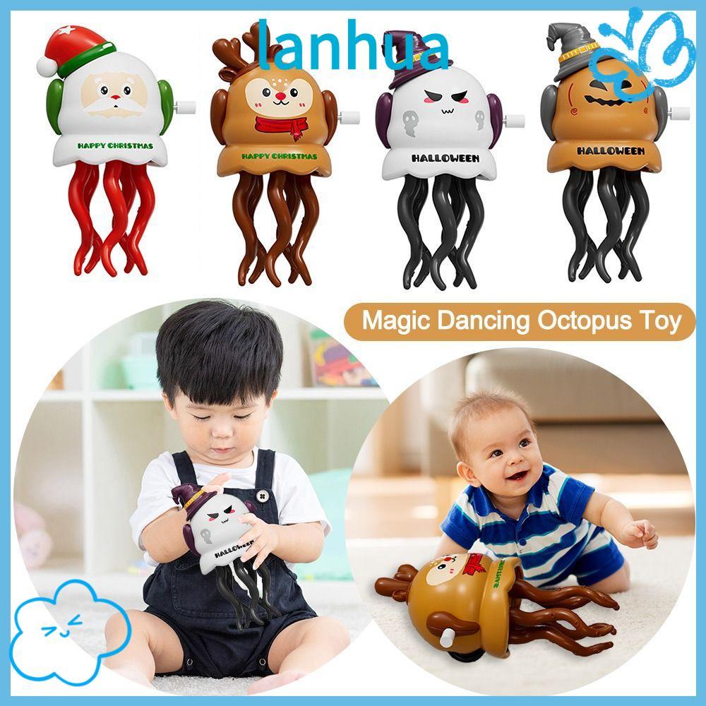 LANHUA Magic Dancing Octopus ของเล่น, ฟักทอง Ghost Crawling Dancing Octopus ของเล่น, ตลกหลีกเลี่ยงอุ