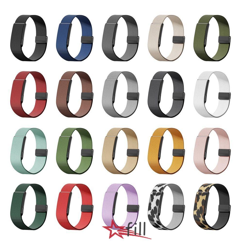 FILL Bicep Bands, สายคล้องคอไนลอนยืด,ปรับแม่เหล็ก Breathable Sport Arm/Ankle Band สําหรับ Whoop 5.0 