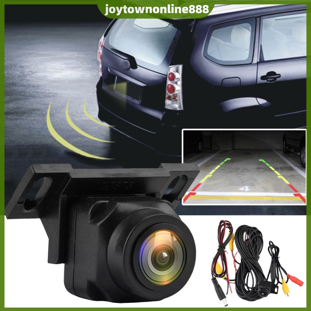 720P AHD รถสํารองย้อนกลับกล้อง 170 องศาเลนส์ Night Vision รถด้านหลังย้อนกลับกล้อง CVBS ที่จอดรถย้อนก