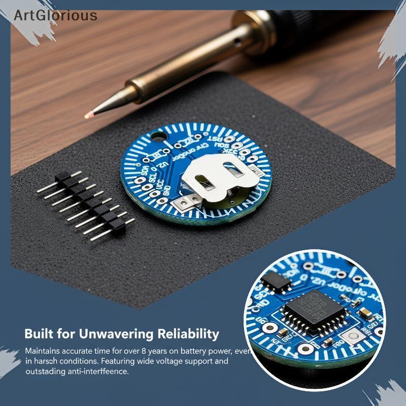 Art 1 PCS RTC Real-Time Clo โมดูล DS3231SN ChronoDot V2.0 I2C สําหรับหน่วยความจํา DS3231 โมดูล N