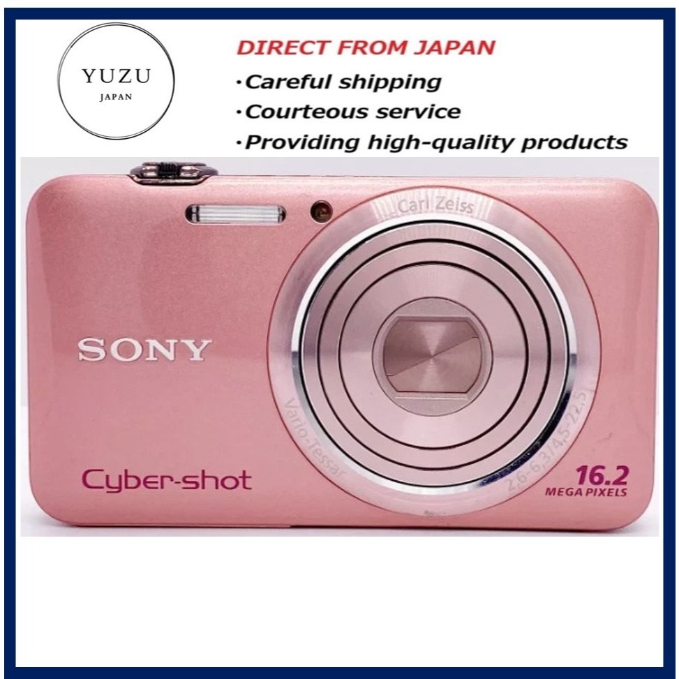Pre-owned Product SONY Cyber-Shot DSC-WX7 Pink 16.2MP Compact Digital Camera 5x Optical Zoom Carl Ze