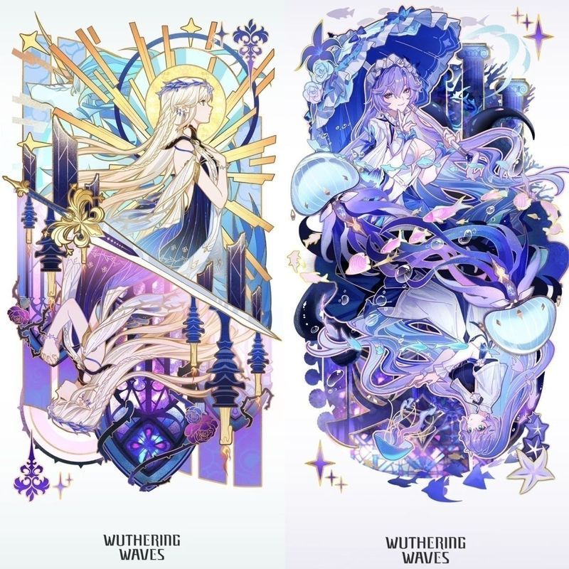Wuthering Waves/Cartethyia/Cartethyia/Carttethyia Encounter Cartthyia สินค้าขาตั้งอะคริลิค/Lole