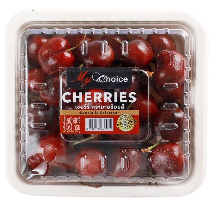 เชอร์รี่แดง 450กรัม Red Cherry 450g. [หมายเลขบาร์โค้ด 0000020670955 ] สินค้าคุณภาพดี คัดสรรด้วยความใส่ใจ