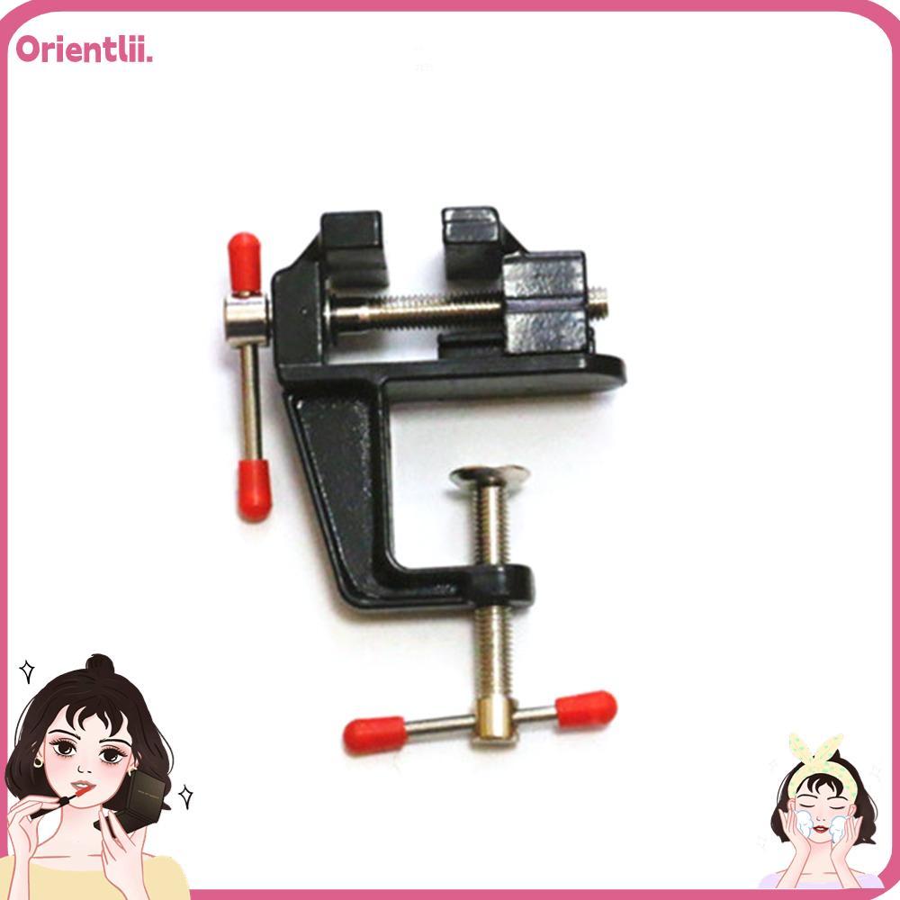 ORIENTTK Hobby Bench Vise,อลูมิเนียมClamp On Design Mini Work Bench Vise,แบบพกพาBench Vice Mount Min