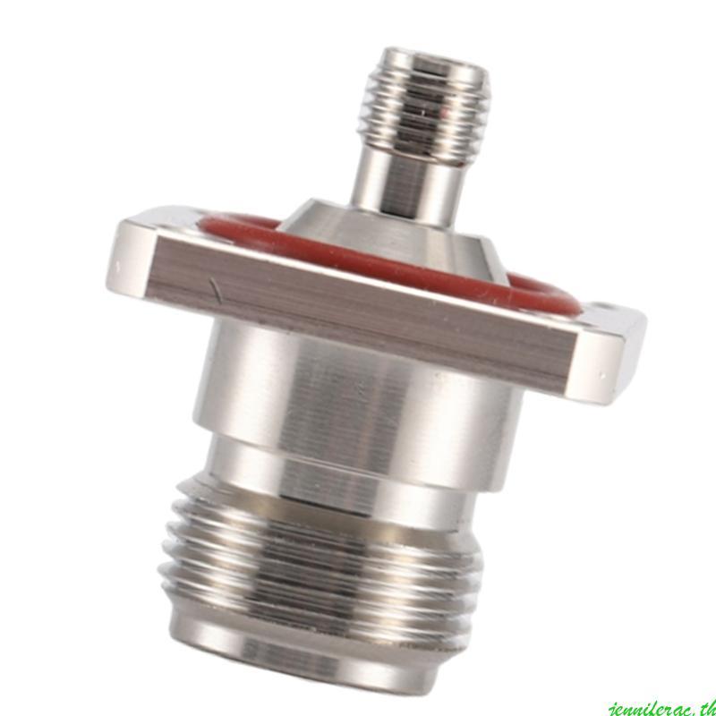 Jenniferac N Connector N SMA N-Type Female ถึง SMA Female Header Flanged Fixing Plate