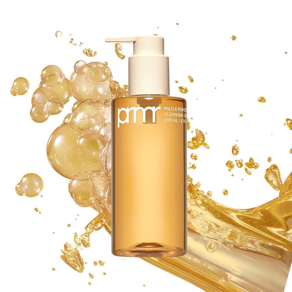 ไพรเมอร์ (PRMR Oil Transfer Foam Cleansing Korean Deep Cleansing Oil, Daily Makeup Remover, Blackhea