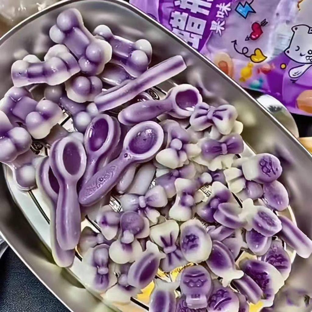 ขายร้อนขายดี Influencer แนะนํา Wax Influencer Hot-ขาย Wax Pulp ขวดแซนวิช Plain Wax Candy ขนมเด็กรสเผ