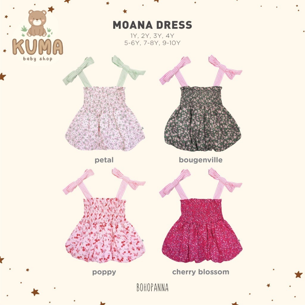 BOHOPNA - MOANA DRESS - CHILDRENS DRESS