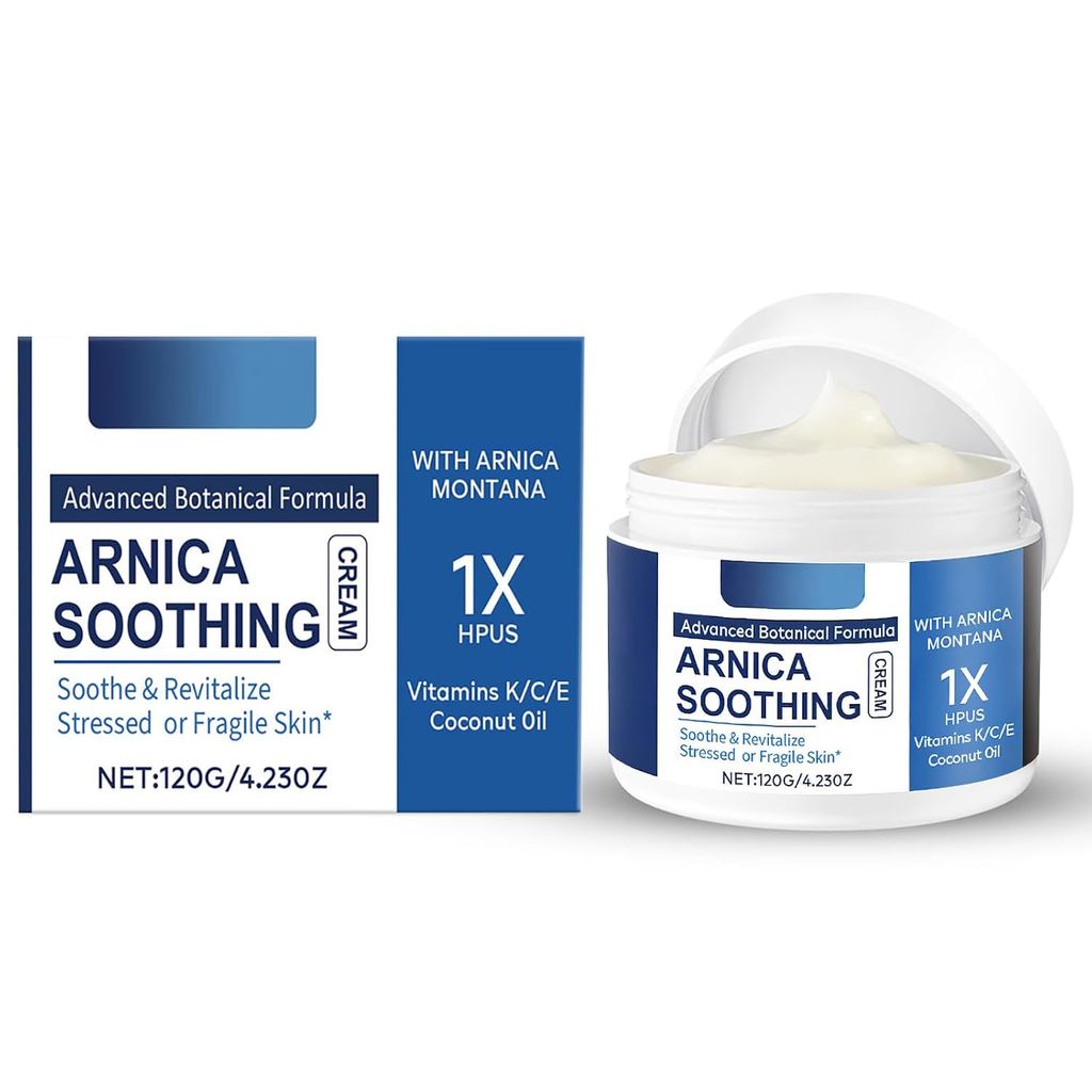 Arnica Bruise Cream Extra Strength & Soothing Cream - Fast-Acting สําหรับการปรับปรุงรูปลักษณ์ของ Bru