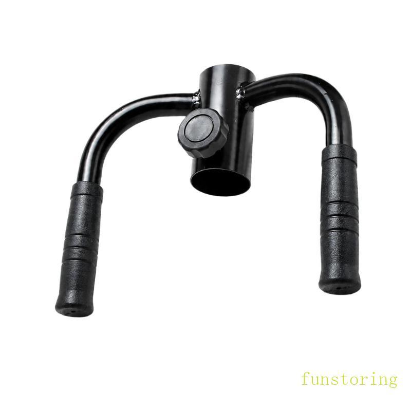 FUN Double Grip Row Handle สําหรับฝึกความแข็งแรงโลหะ T Bar แถวสิ่งที่แนบมากับ Textured Grip สําหรับไ