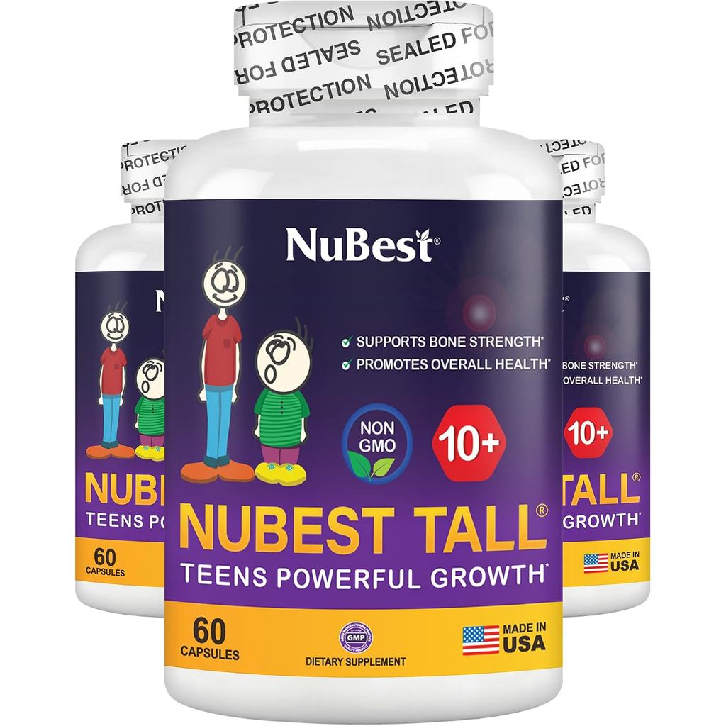 NuBest Tall 10+ - สูตรการเจริญเติบโตขั้นสูง - รองรับความแข็งแรงของกระดูกอันทรงพลัง - สําหรับเด็ก (10