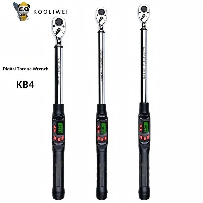 KOOLIWEI KB4 Series 1/2" ไดรฟ์ประแจแรงบิดดิจิตอล 10‐400N.m ความแม่นยําสูง ±2% 999Mem สําหรับยานยนต์แ