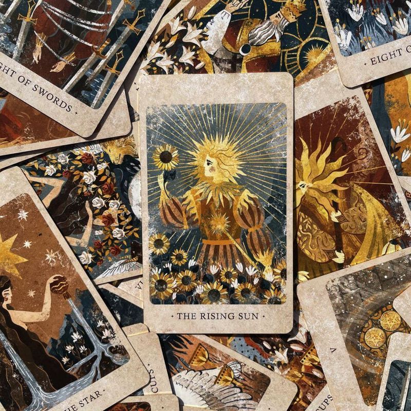 Sun Kingdom Card Solar Kingdom Tarot Solar Kingdom Tarot Watanabe Deluxe Edition