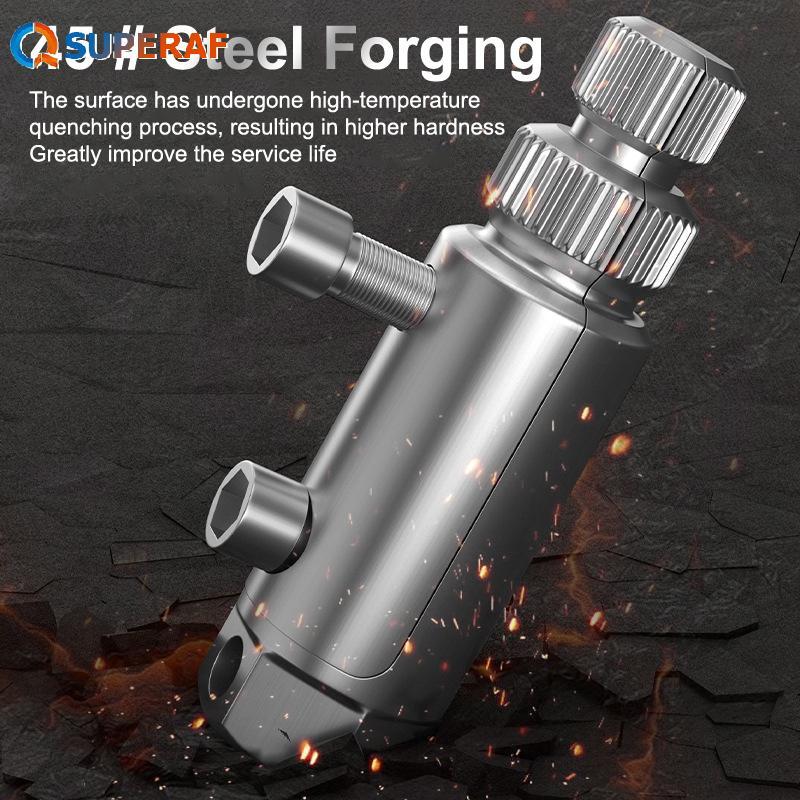 SUPERAF Universal Faucet Broken Wire Extractor Damaged Screw Extractor Remover Wire Stripped Screw E