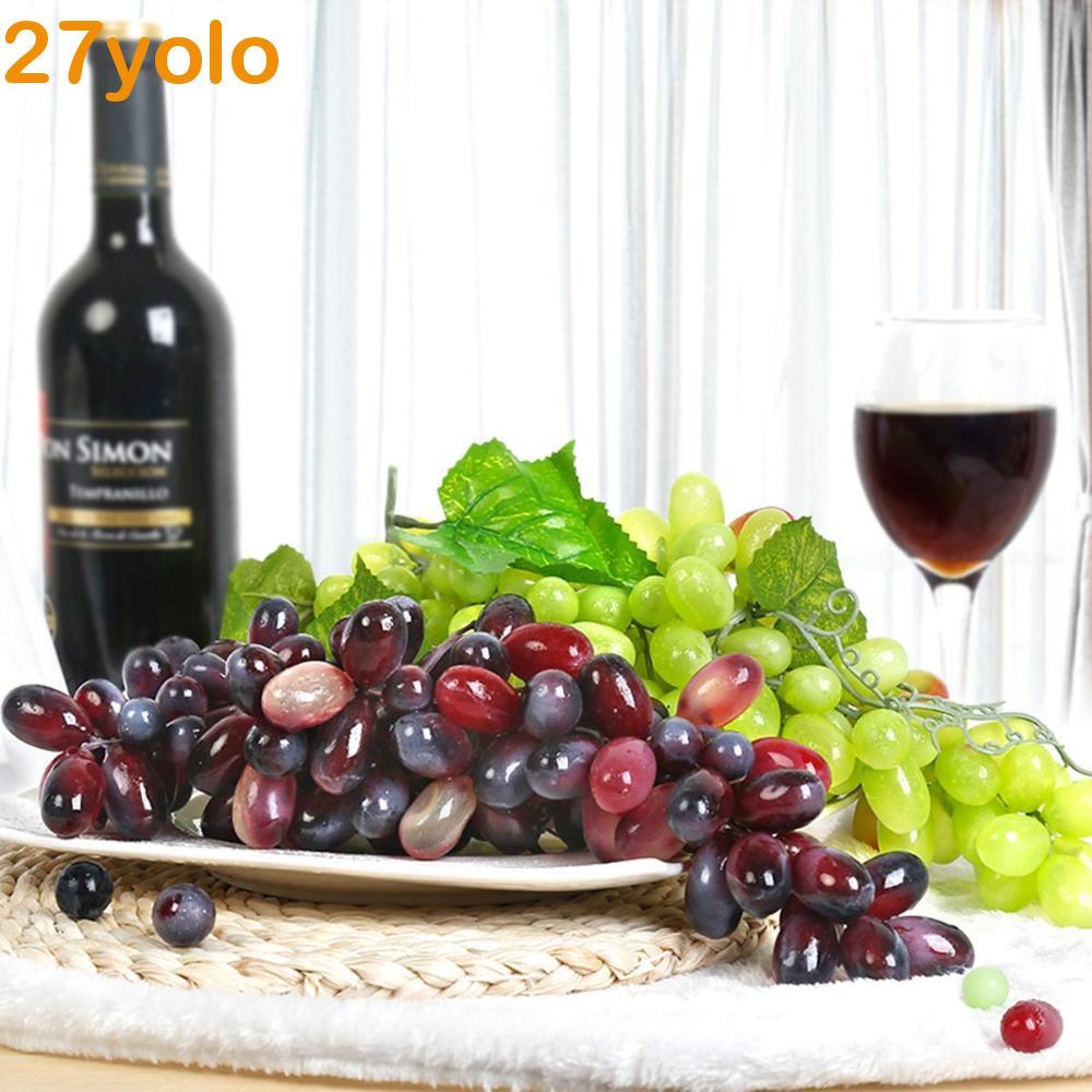 YOLO Grapes Party Garden พลาสติกจําลองขนาดเล็กเหมือนจริง