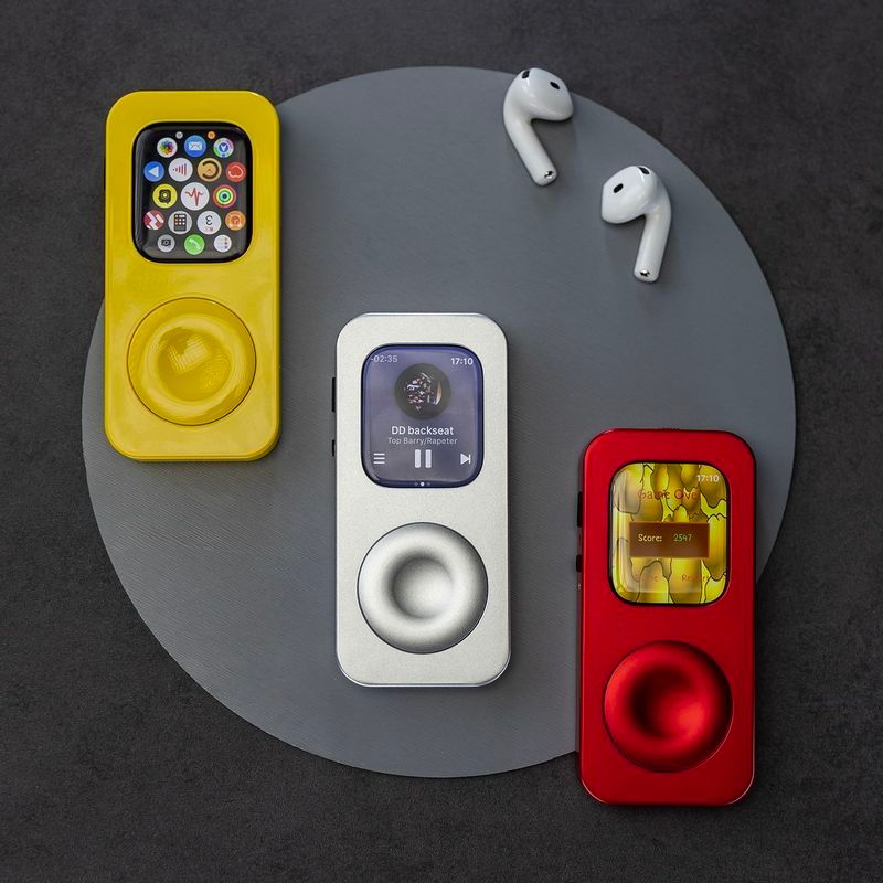 เคสป้องกันนาฬิกา ipod สร้างสรรค์ดัดแปลงเหมาะสําหรับ Apple Watch iwatch11 เคสป้องกันโลหะทั้งหมด