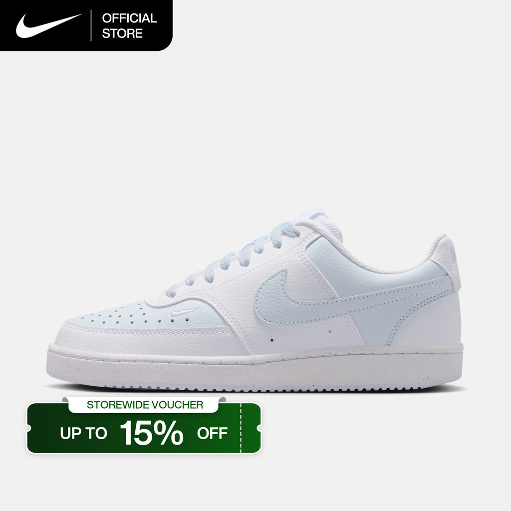 Nike Women's Court Vision Low Next Nature Shoes - White [FV9952-105]