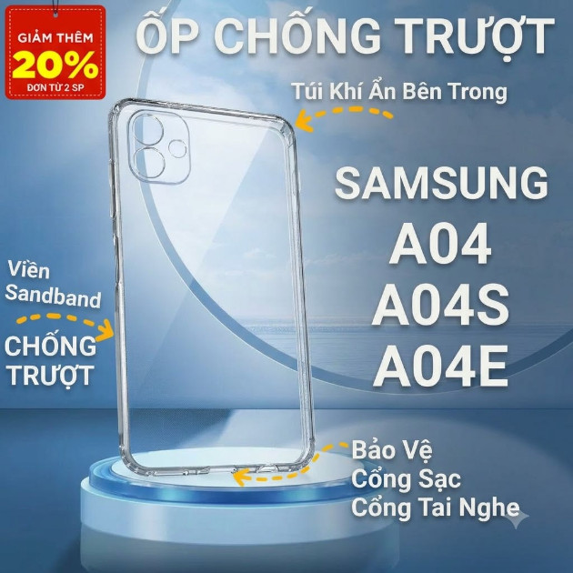 เคส Samsung A04, A04S, A04e hekon ป้องกันพอร์ตชาร์จ | เคสโทรศัพท์แบบยืดหยุ่น SS galaxy ปกป้องกล้องโท