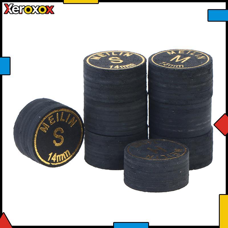 XeR 14 มม.ญี่ปุ่น Cue Tip คุณภาพสระว่ายน้ําบิลเลียด Pigskin Cue Tip Snooker Cue Tip VN