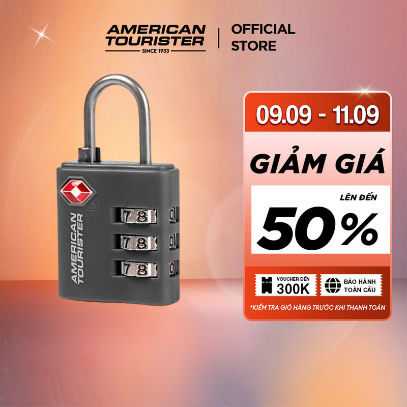 American Tourister TSA 3-Dial Combine Lock