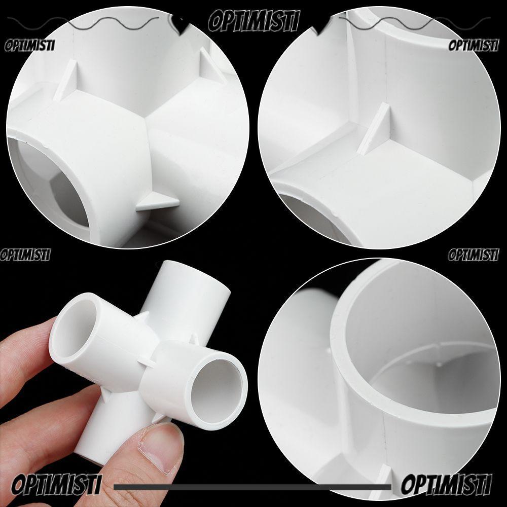 OPTIMISTI8E ขั้วต่อท่อ อุปกรณ์ท่อ Stereoscopic 3 WAY 4 WAY 5 WAY 6WAY PVC