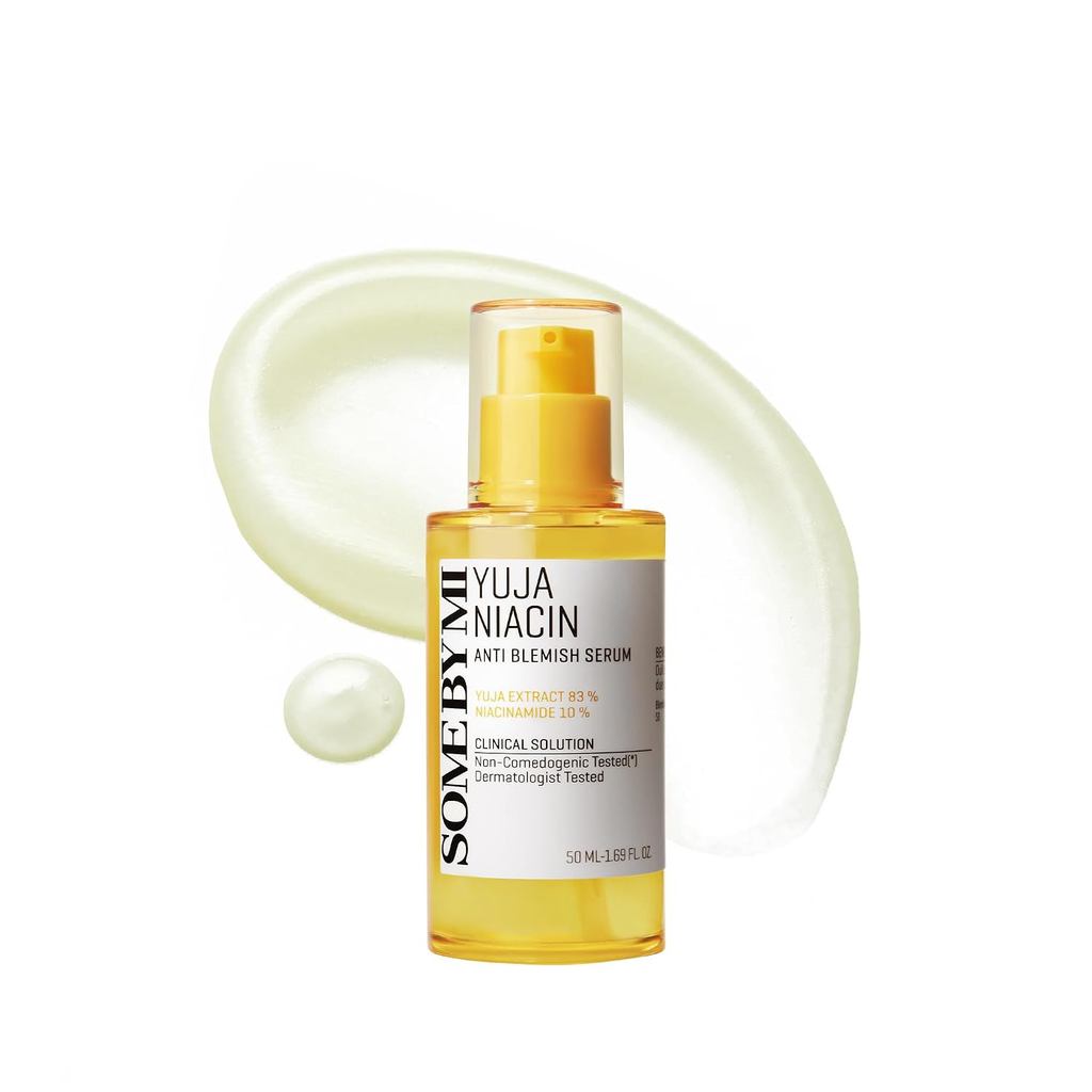 SOME BY MI Yuja Niacin Anti Blemish Serum – 1.69oz, 50ml – Korean 10% Niacinamide & Vitamin C Serum 