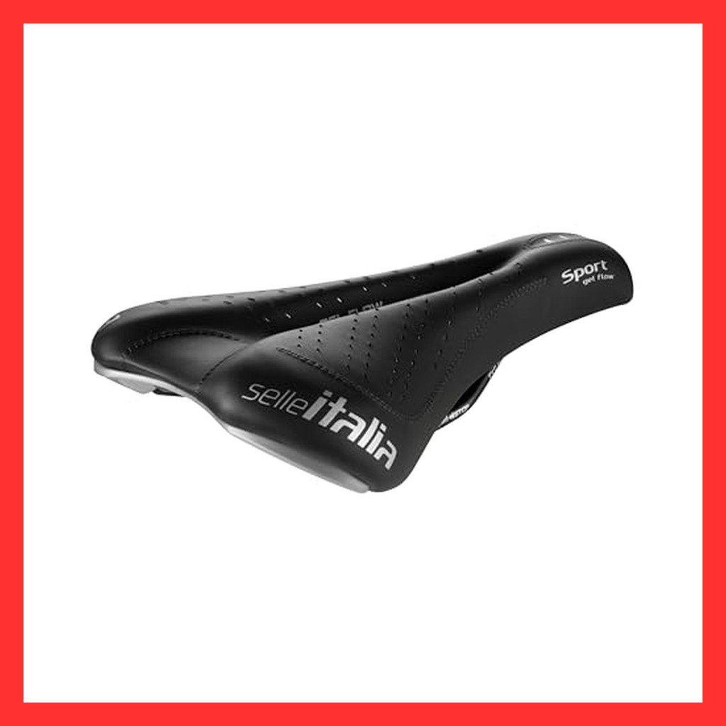 Selle Italia SELLA ITALIA SPORT Gel FeC BLK FLOW Saddle 【Direct from Japan】