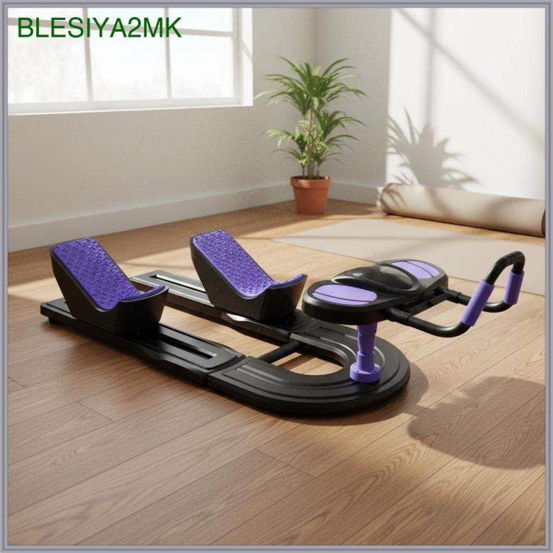 [blesiya2mk] เครื่องออกกําลังกายที่บ้าน Crawling Pilates เครื่องออกกําลังกาย Full Body Purple