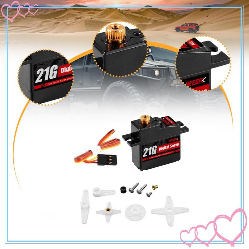 [meteor2] 21G Mini Servo 1/12 Scale ทนทานใช้งานง่ายอุปกรณ์เสริมสําหรับ MN82 MN78 MN168
