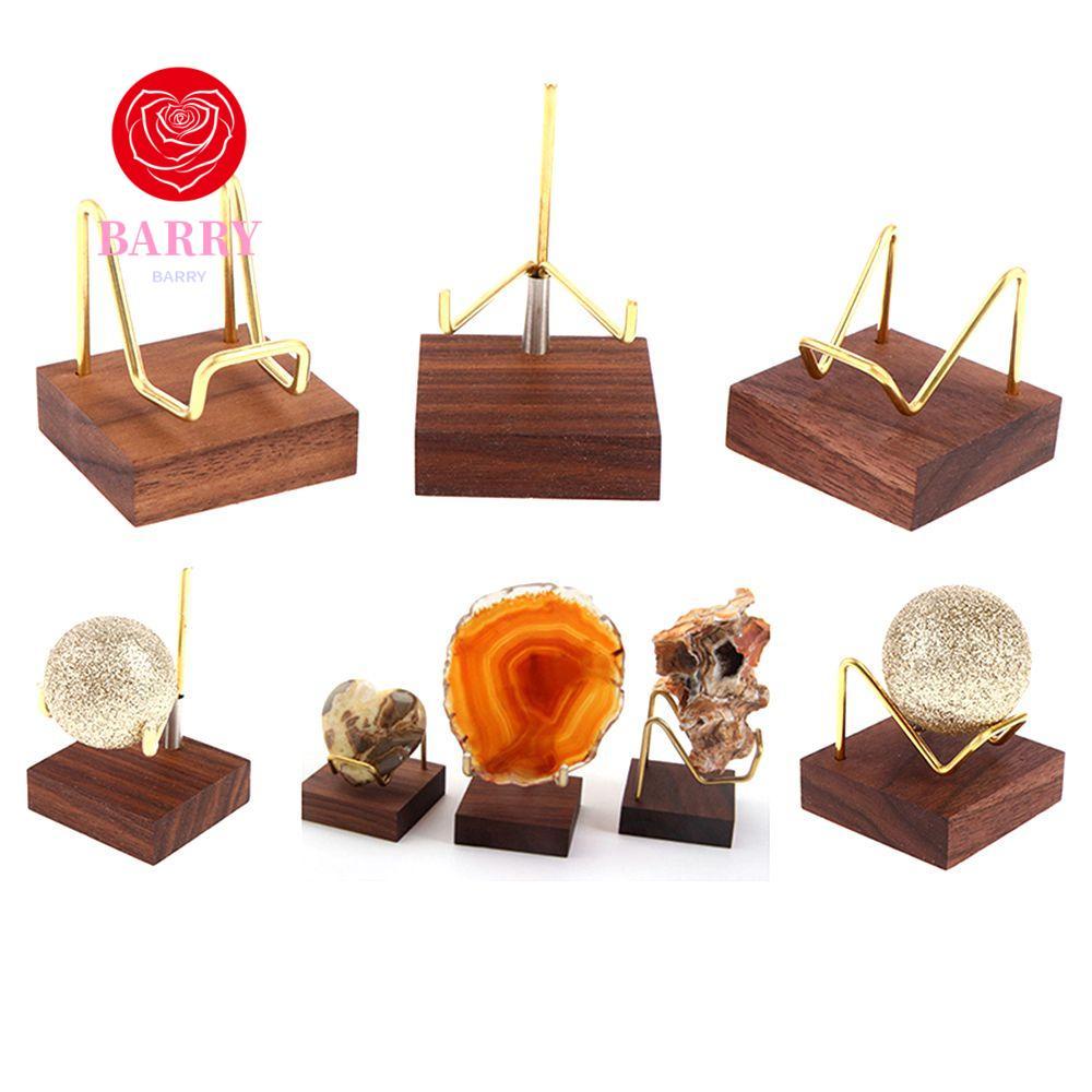 BARRY Mineral Stand Metal Arm Ores Agate Rocks Home Decoraition Display Holder