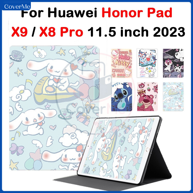 CoverMe สําหรับHuawei Honor Pad X9 X8 Pro 11.5 นิ้ว 2023 ELN-W09 ELN-L09 แฟชั่นน่ารักการ์ตูนคุณภาพสู