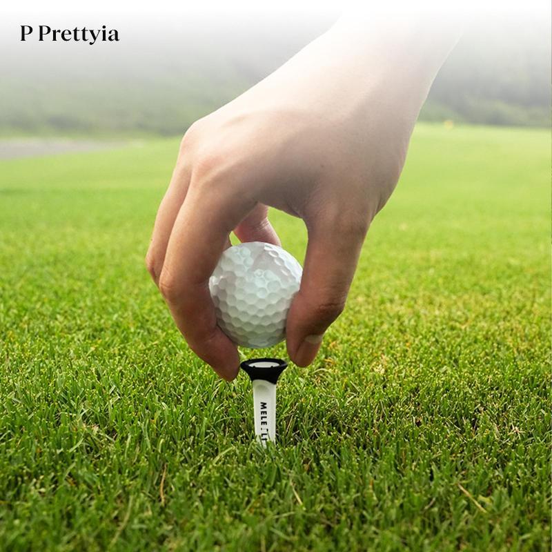 P Prettyia Universal Golf Tees ปรับความสูง Stable ลูกพลาสติกสนับสนุนอุปกรณ์เสริมสําหรับในร่มกลางแจ้ง Play — صورة 6
