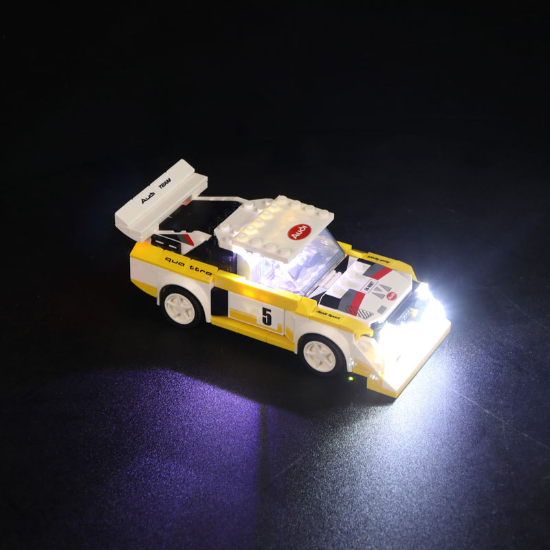 Vonado Lighting ใช้งานร่วมกับ Lego 76897 Audi Super Racing Series โคมไฟ LED ชุด