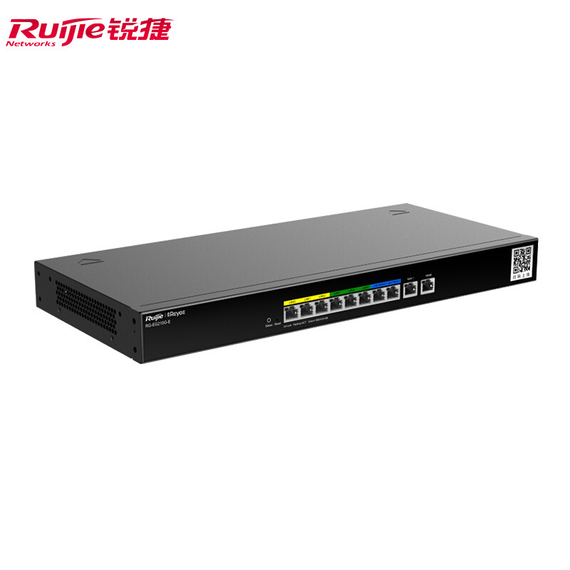Ruijie/Ruijie RG-EG210G-E 10-Port Full Gigabit พร้อม WiFi 6 เราเตอร์ ACAC คอนโทรลเลอร์ไร้สายพร้อมปริ