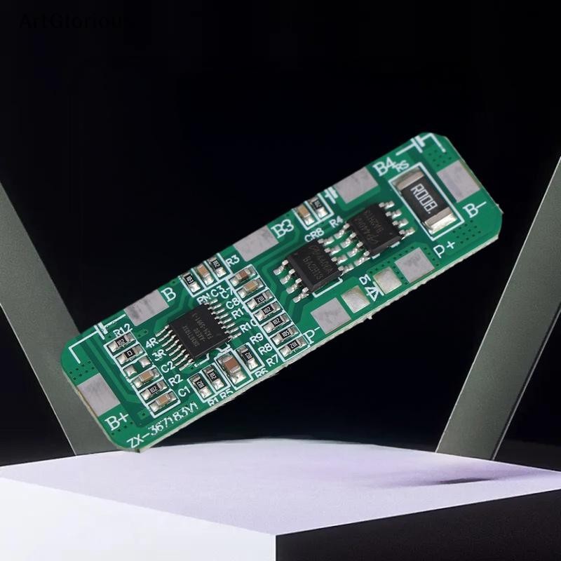 Art Protection Board 4S 4A-5A 18650 Li-ion Battery Protection Board – Over-Protection BMS PCB 4.25-4