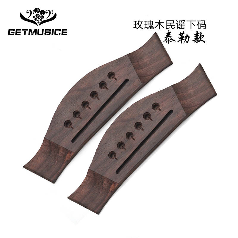 กีต้าร์โปร่งสไตล์ Taylor รหัสล่าง Rosewood Lower Colt กีตาร์โปร่งเปียโนรหัสสะพานกีต้าร์โปร่ง DIY มิต