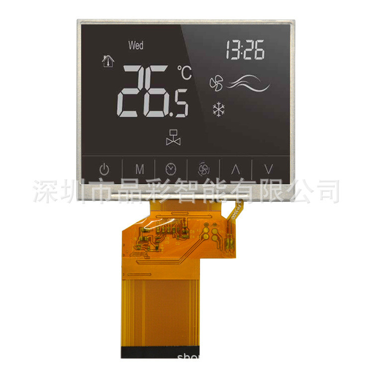 3.5 นิ้ว 240x320 จอแสดงผล LCD แบบขนาน 320x240 จอแสดงผล Tft จอแสดงผล Tft