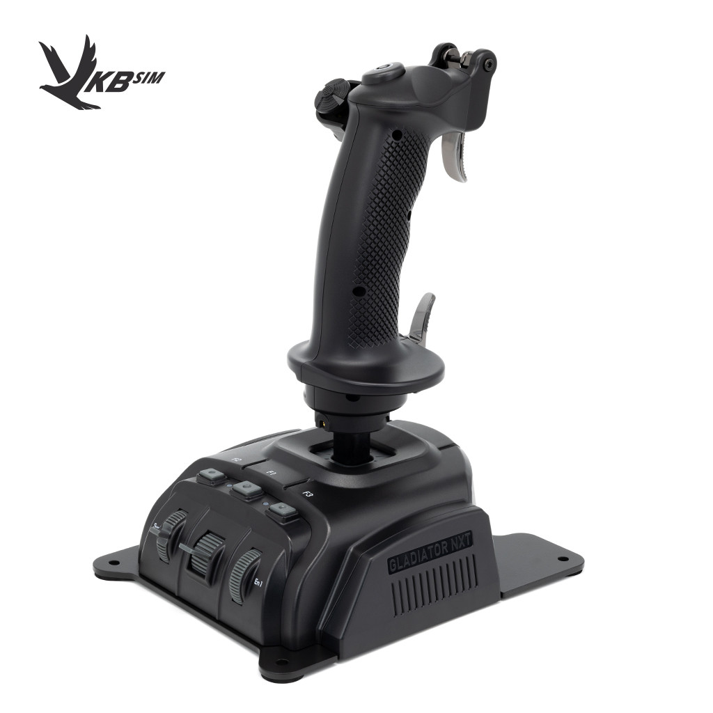 Gladiator NXT EVO KG12 จอยสติ๊กเที่ยวบิน/VKB จําลอง Flight Game Operation Rod