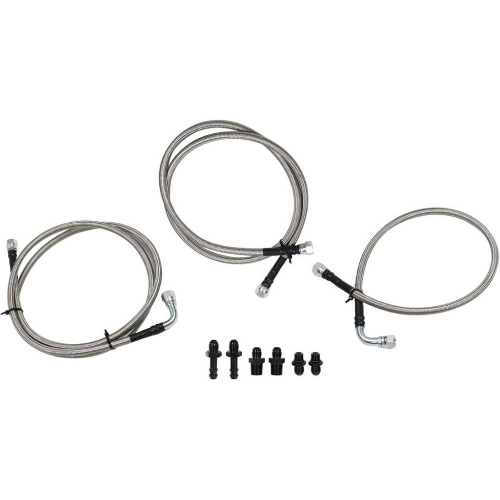 Transmission Cooler Lines Kit Heavy Duty ท่อใช้งานร่วมกับ Ram 2500 Ram 3500 47RE 1996 1997 1998 1999